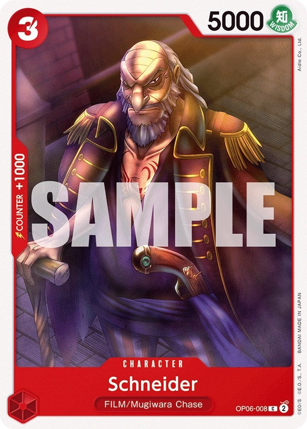 Schneider (6008) (OP06) - One Piece Card Game Single
