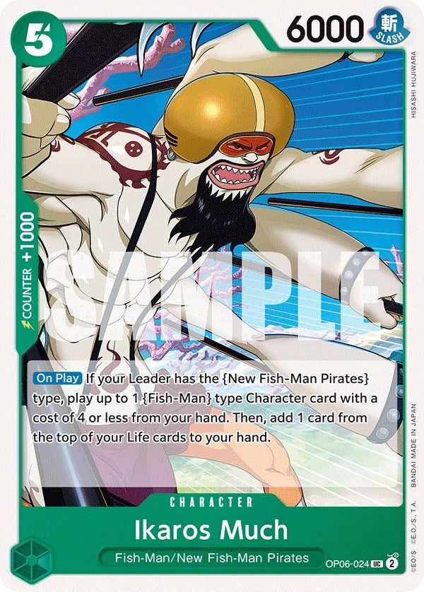 Ikaros Much (6024) (OP06) - One Piece Card Game Single