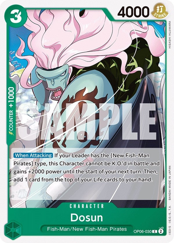 Dosun (6030) (OP06) - One Piece Card Game Single