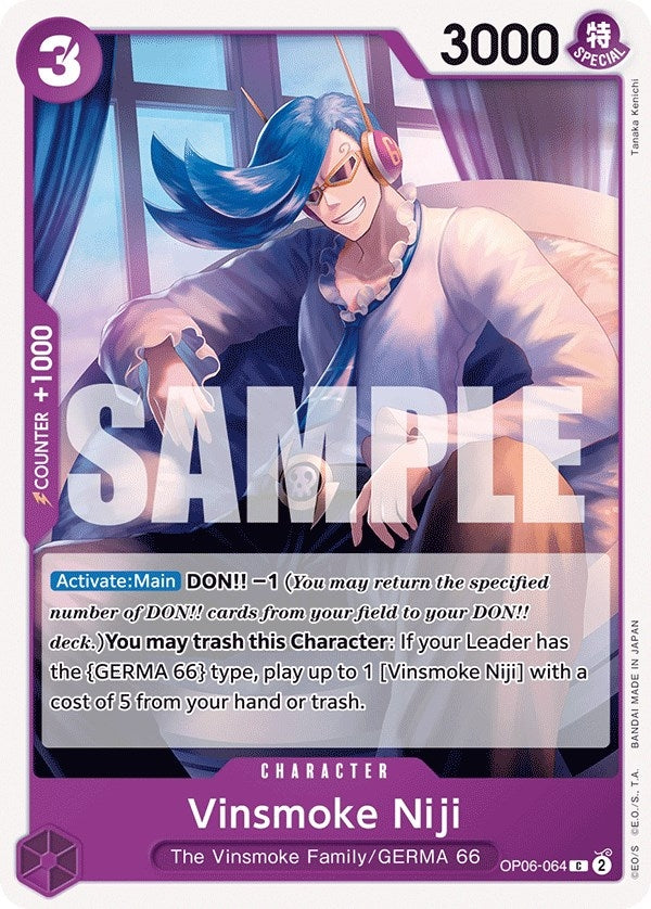 Vinsmoke Niji (064) (6064) (OP06) - One Piece Card Game Single