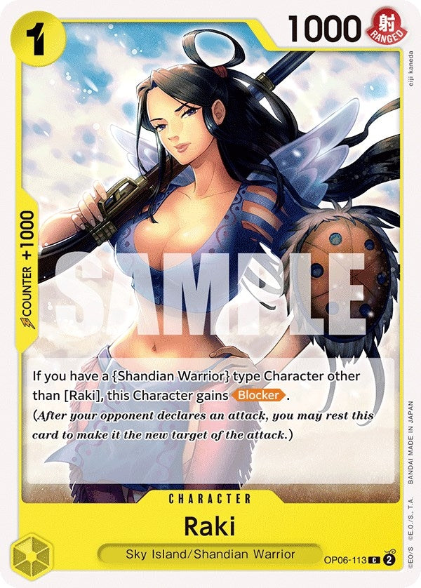 Raki (6113) (OP06) - One Piece Card Game Single