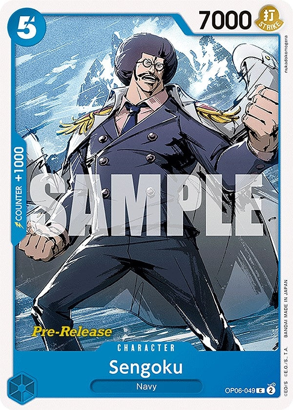 Sengoku (6049) (OP06 PRE) - One Piece Card Game Single
