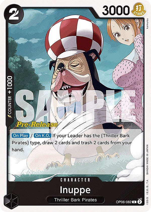 Inuppe (6082) (OP06 PRE) - One Piece Card Game Single