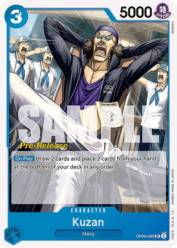 Kuzan (6045) (OP06 PRE) - One Piece Card Game Single