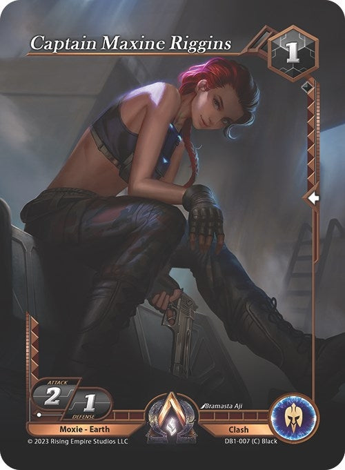 Captain Maxine Riggins (1007) [DB1] - Alpha Clash Single