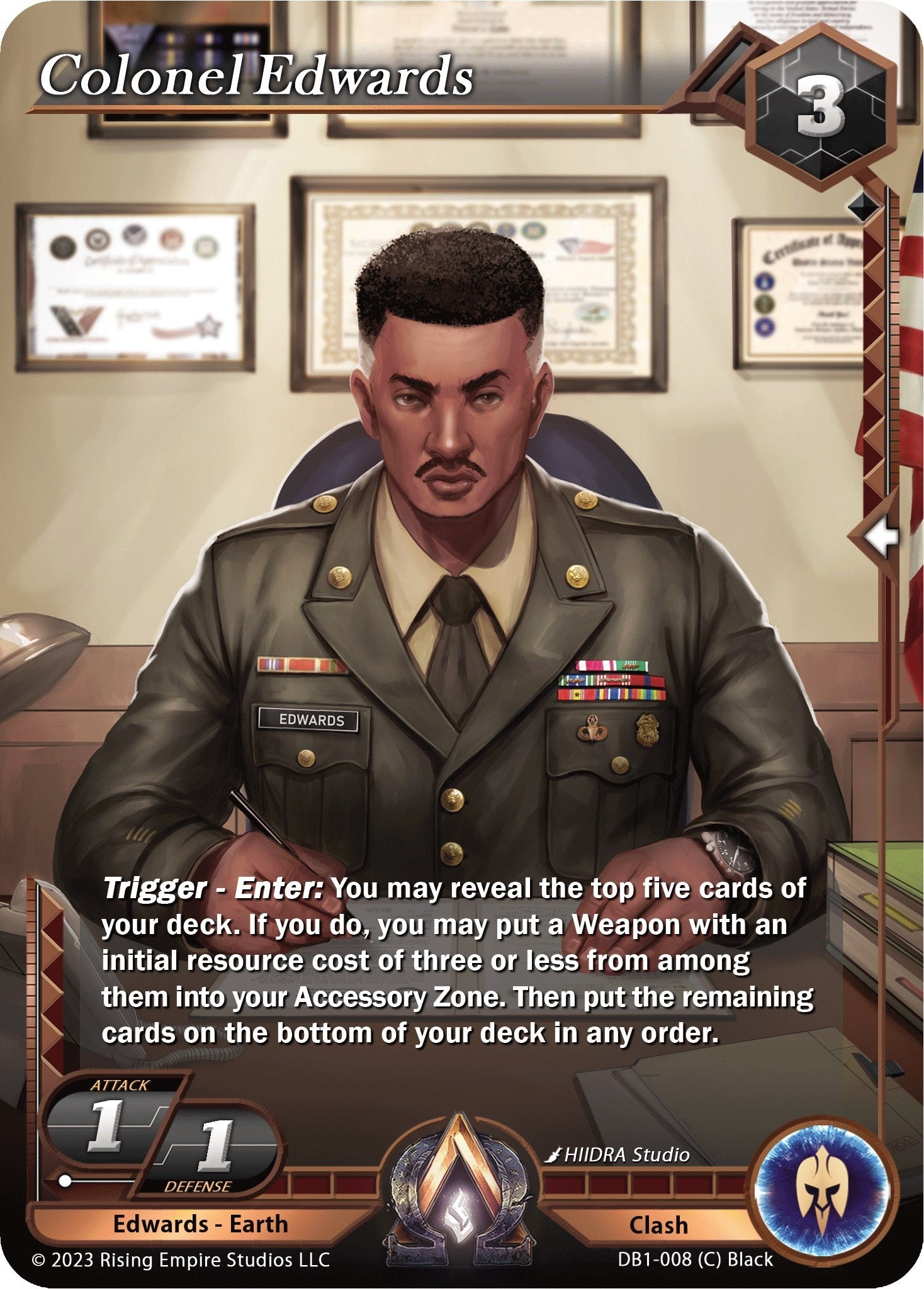Colonel Edwards (1008) [DB1] - Alpha Clash Single