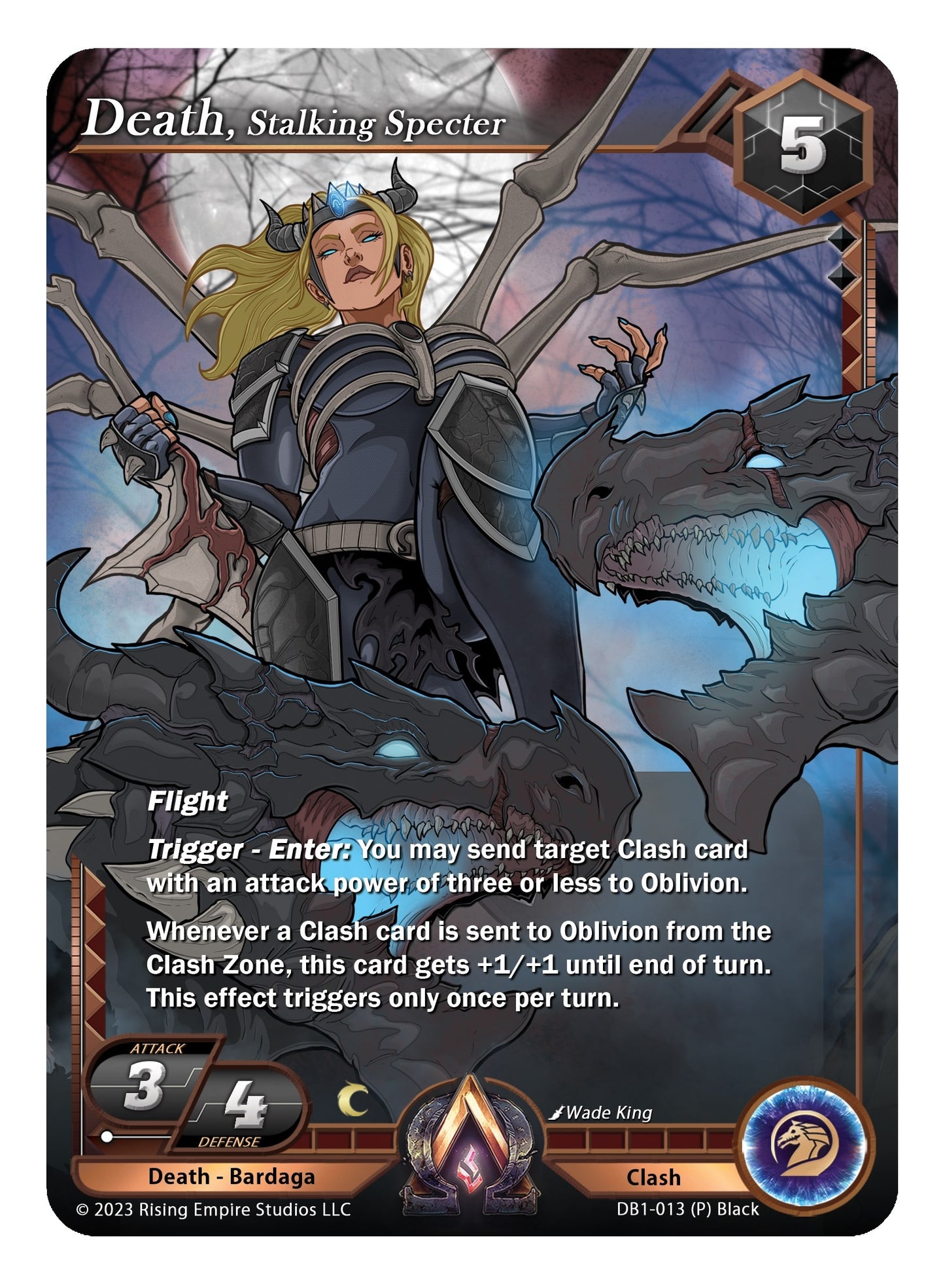 Death Stalking Specter (Team Covenant Promo) (1013) [DB1] - Alpha Clash Single