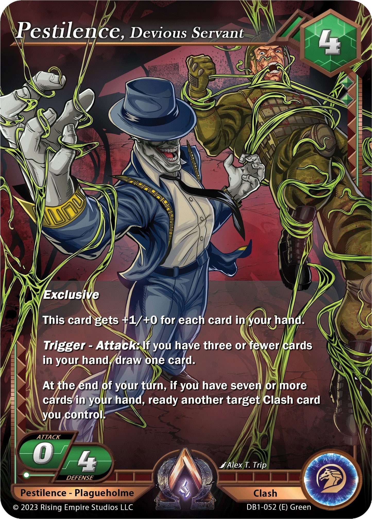 Pestilence Devious Servant (1052) [DB1] - Alpha Clash Single