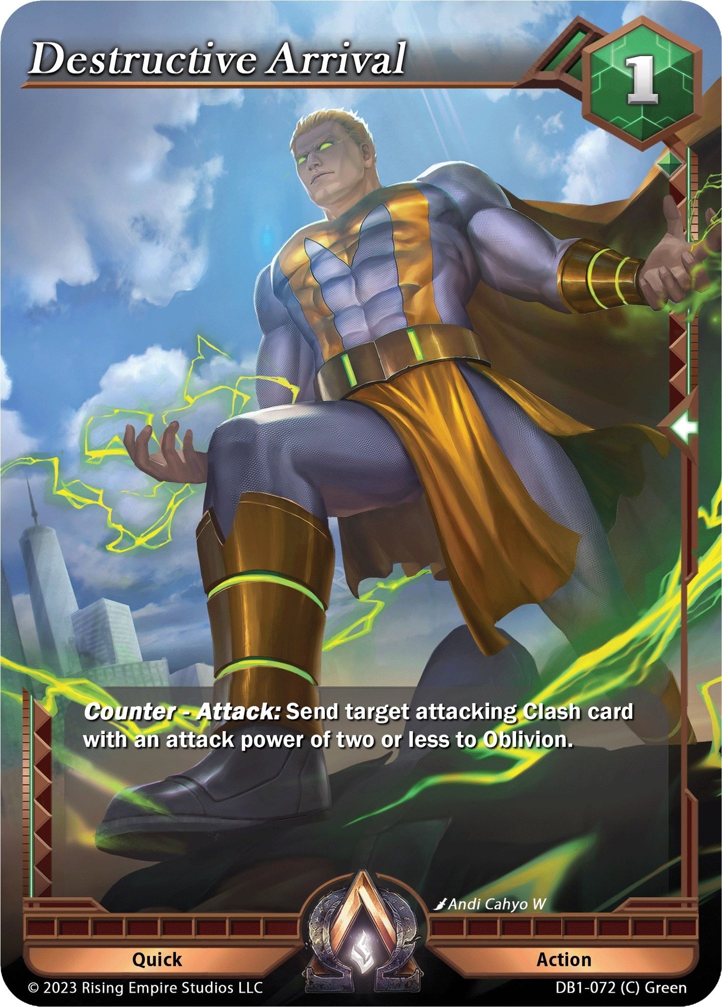 Destructive Arrival (1072) [DB1] - Alpha Clash Single