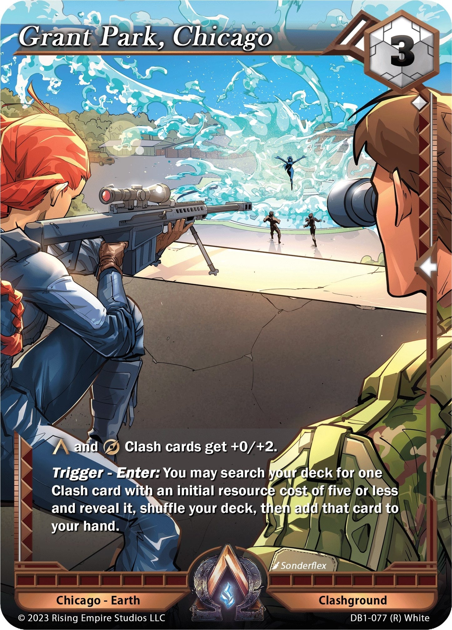 Grant Park Chicago (1077) [DB1] - Alpha Clash Single