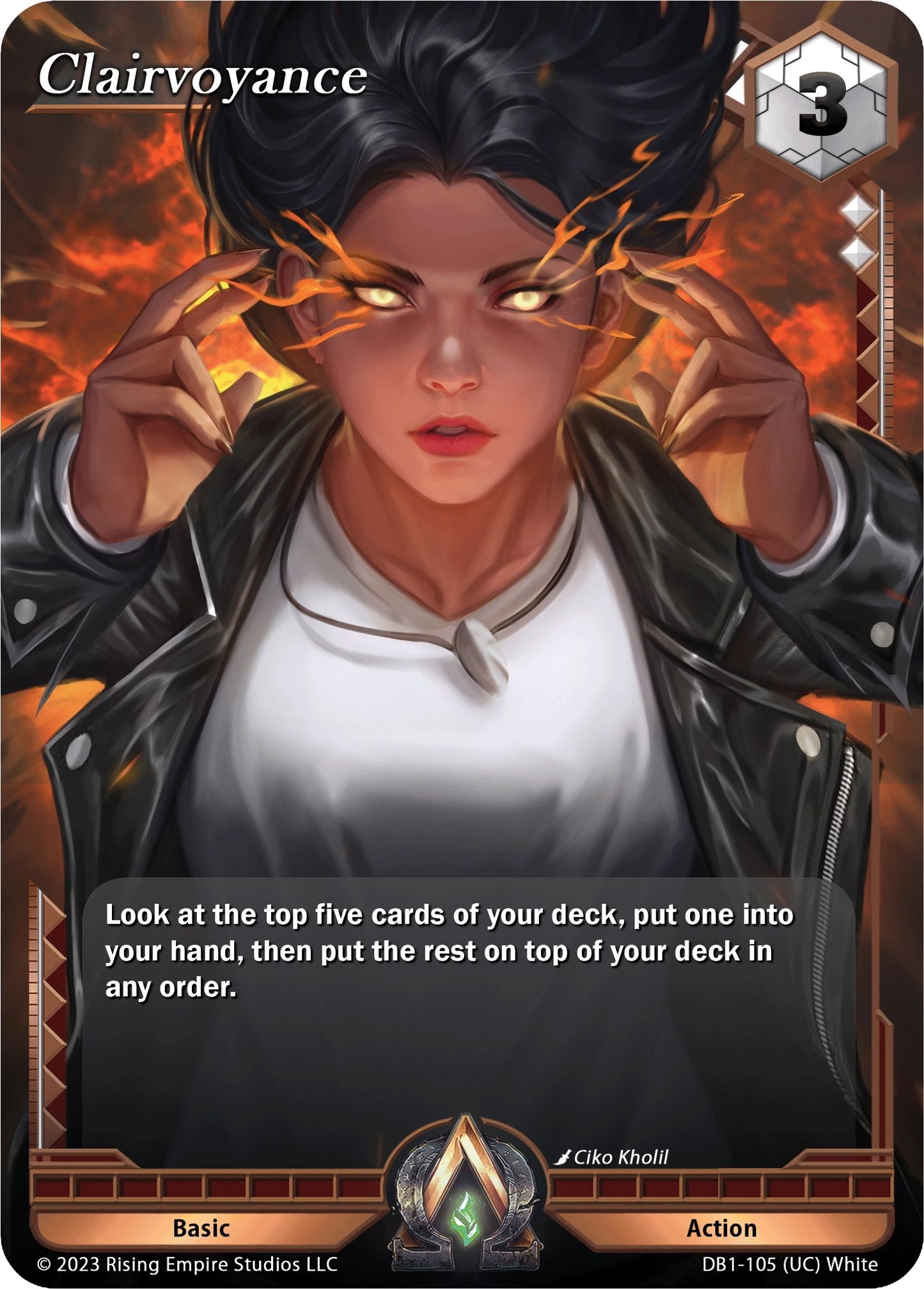 Clairvoyance (1105) [DB1] - Alpha Clash Single