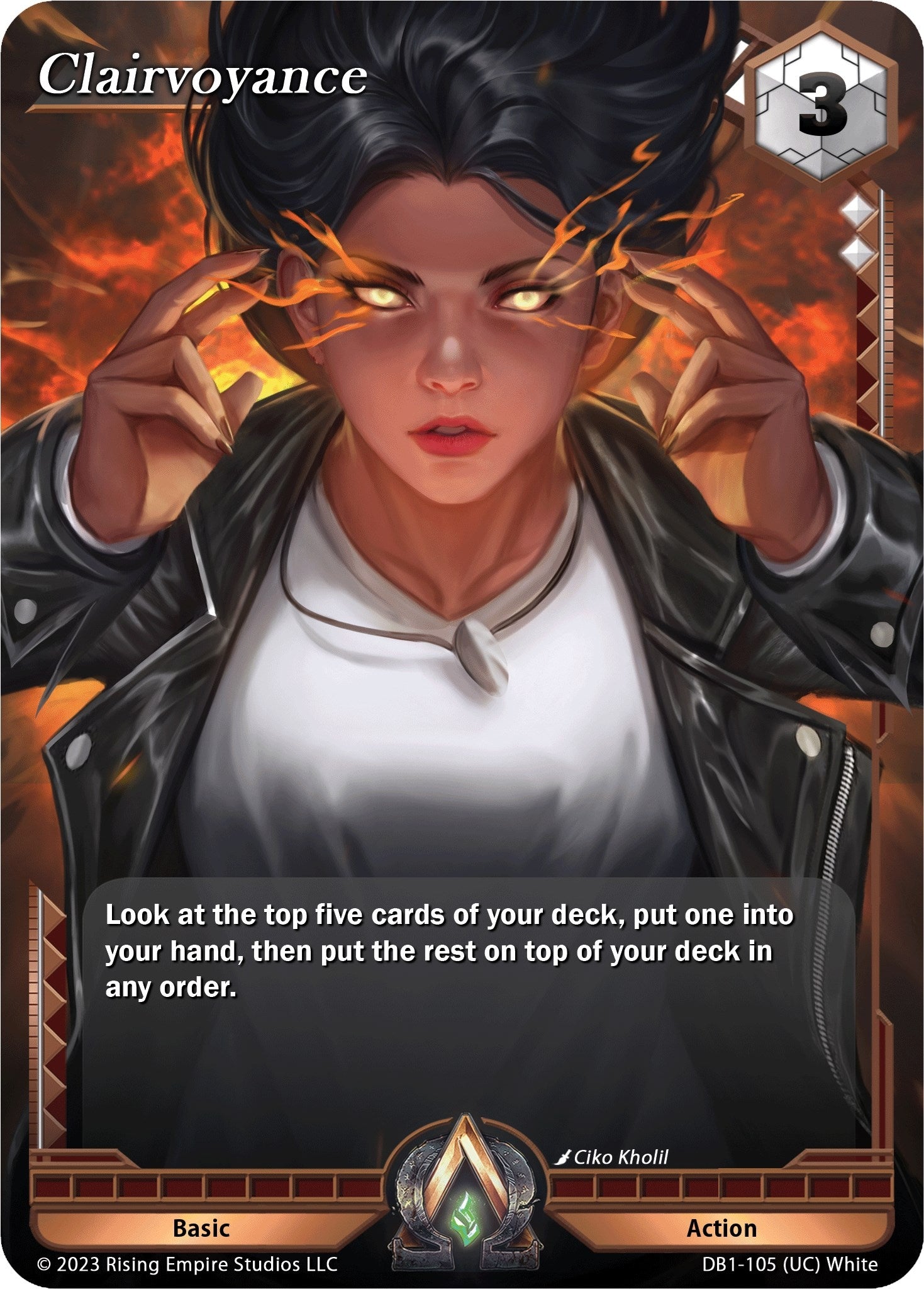Clairvoyance (1105) [DB1] - Alpha Clash Single