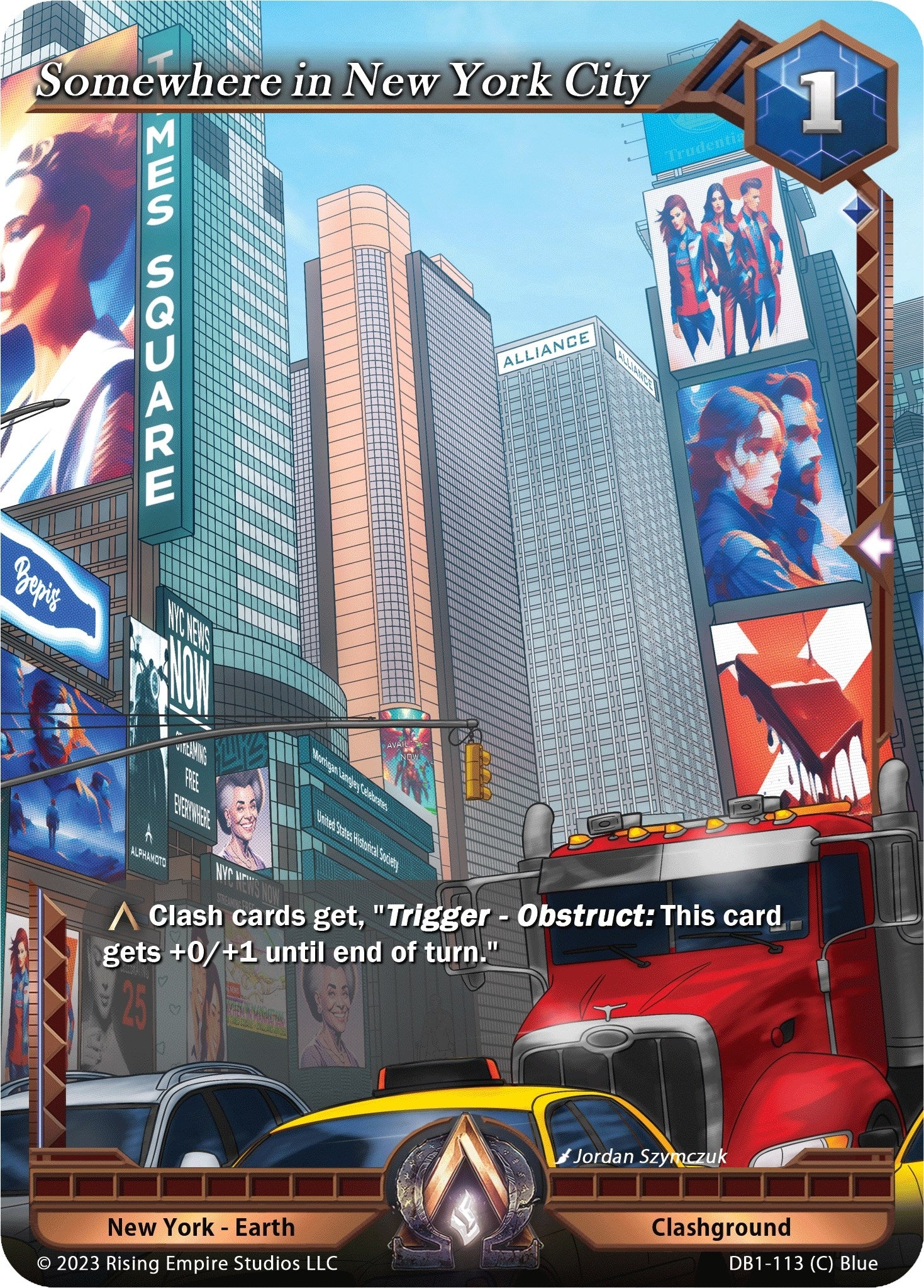 Somewhere in New York City (1113) [DB1] - Alpha Clash Single
