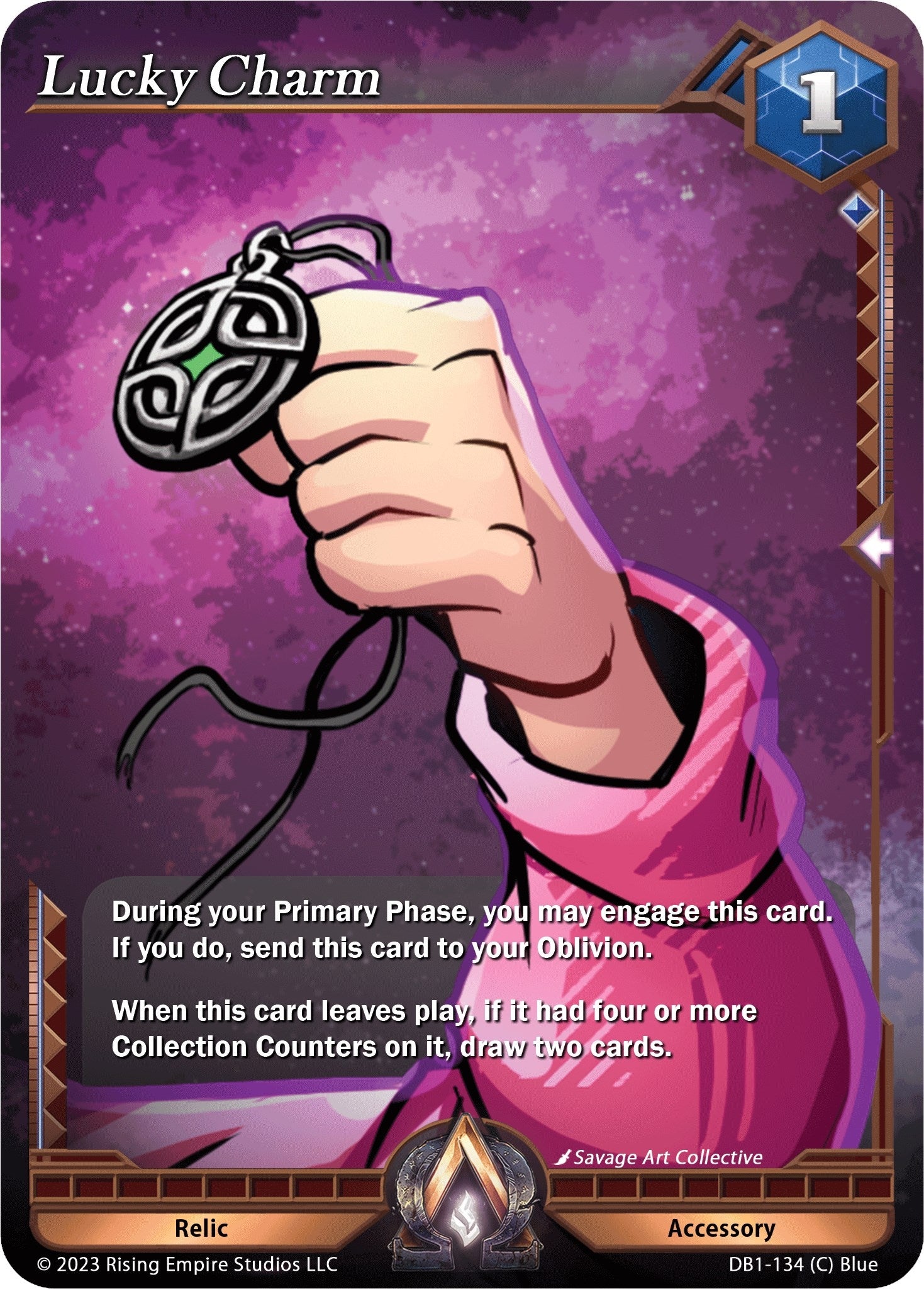 Lucky Charm (1134) [DB1] - Alpha Clash Single