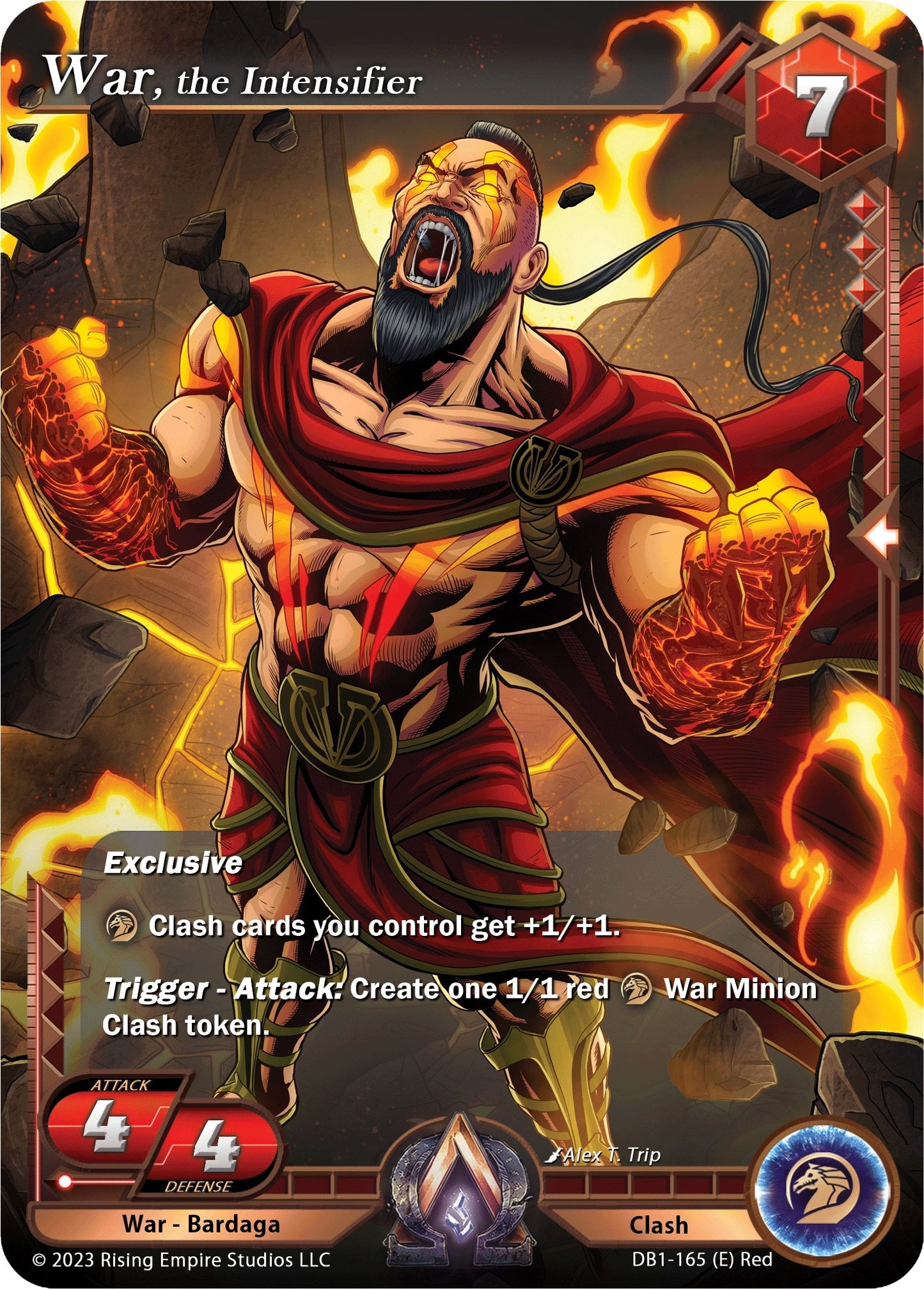 War the Intensifier (1165) [DB1] - Alpha Clash Single