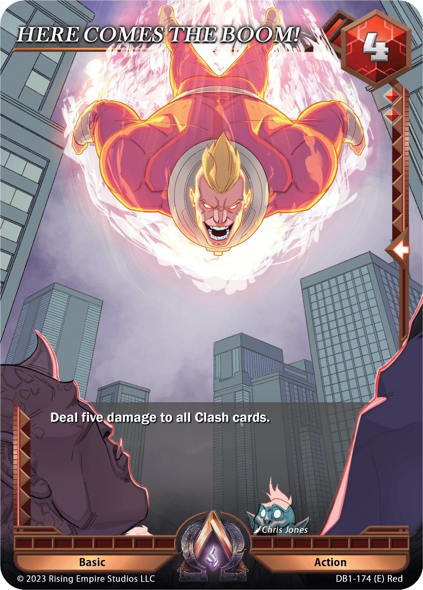 HERE COMES THE BOOM! (1174) [DB1] - Alpha Clash Single