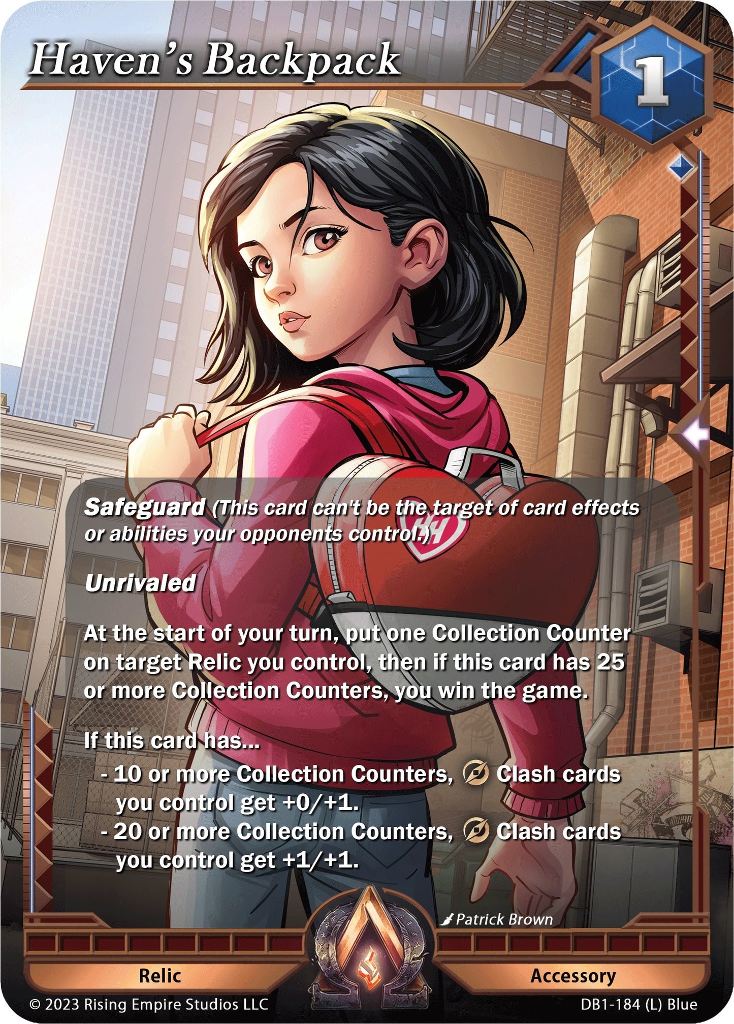 Haven’s Backpack (1184) [DB1] - Alpha Clash Single