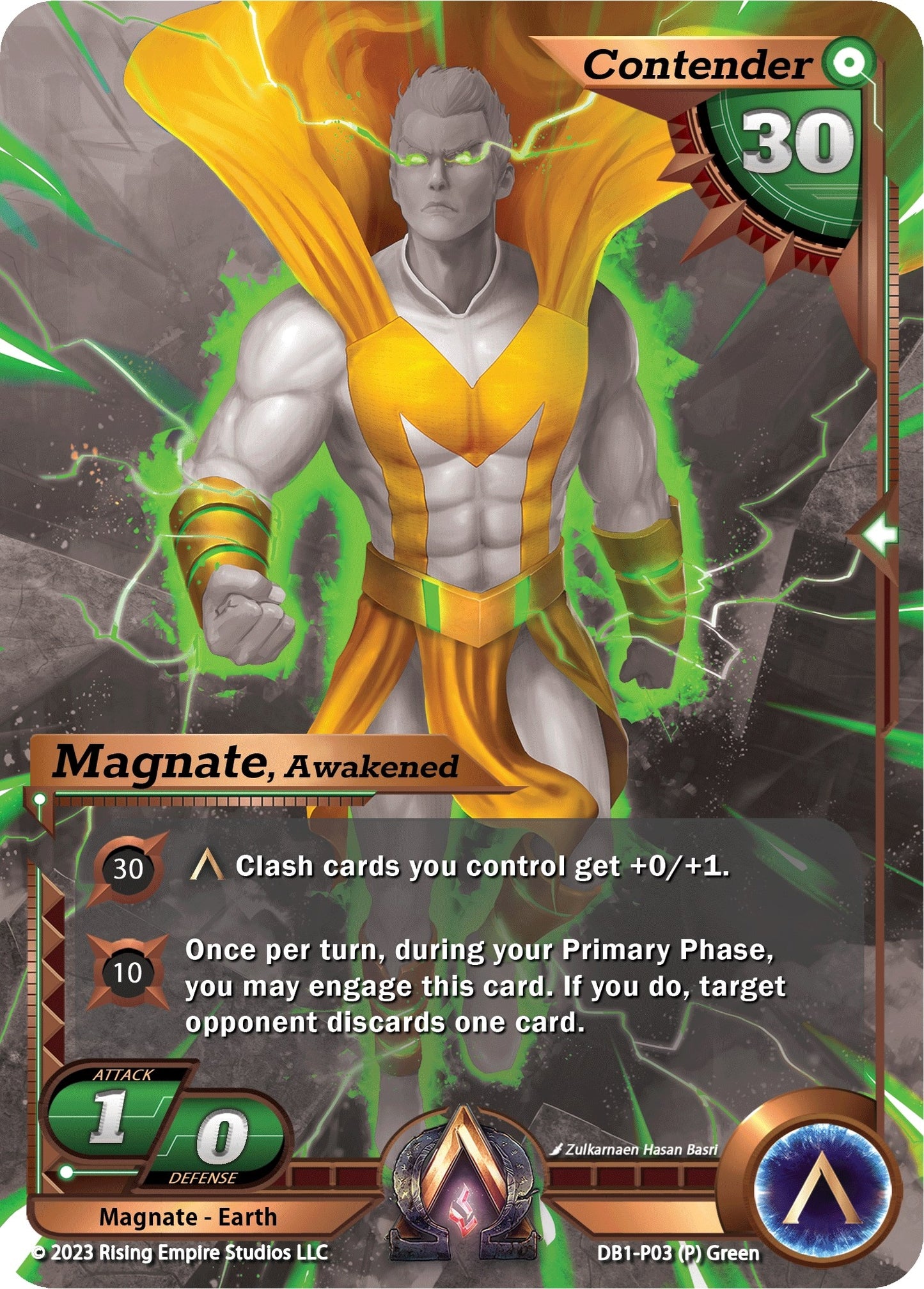 Magnate Awakened (Monochrome) (103) [DB1] - Alpha Clash Single