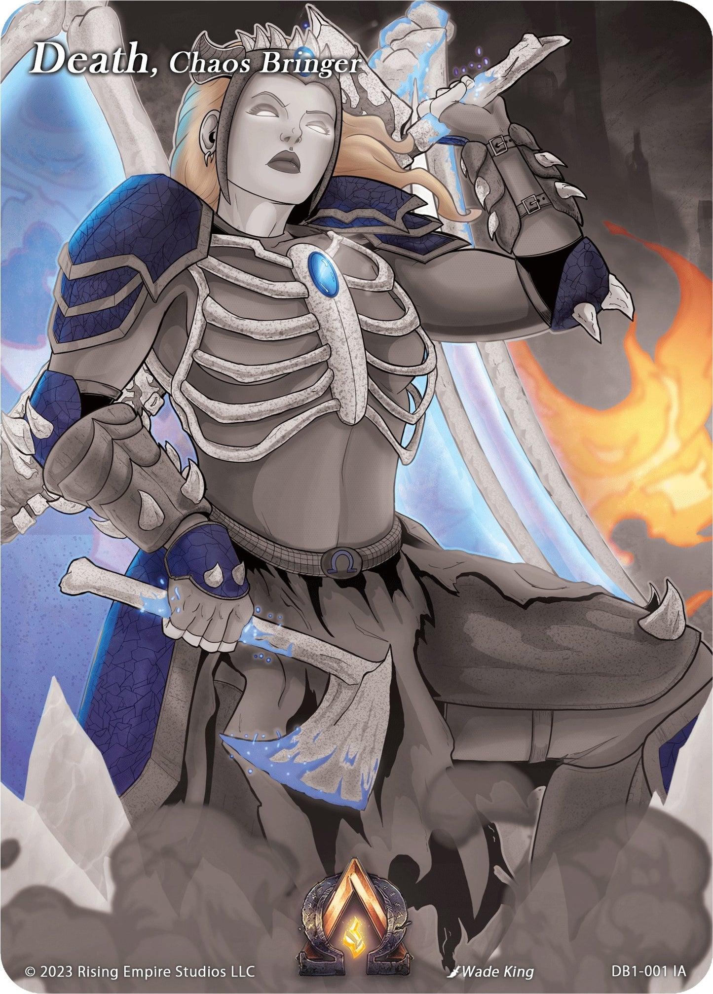 Death Chaos Bringer (Iconic Art) (1001) [DB1] - Alpha Clash Single