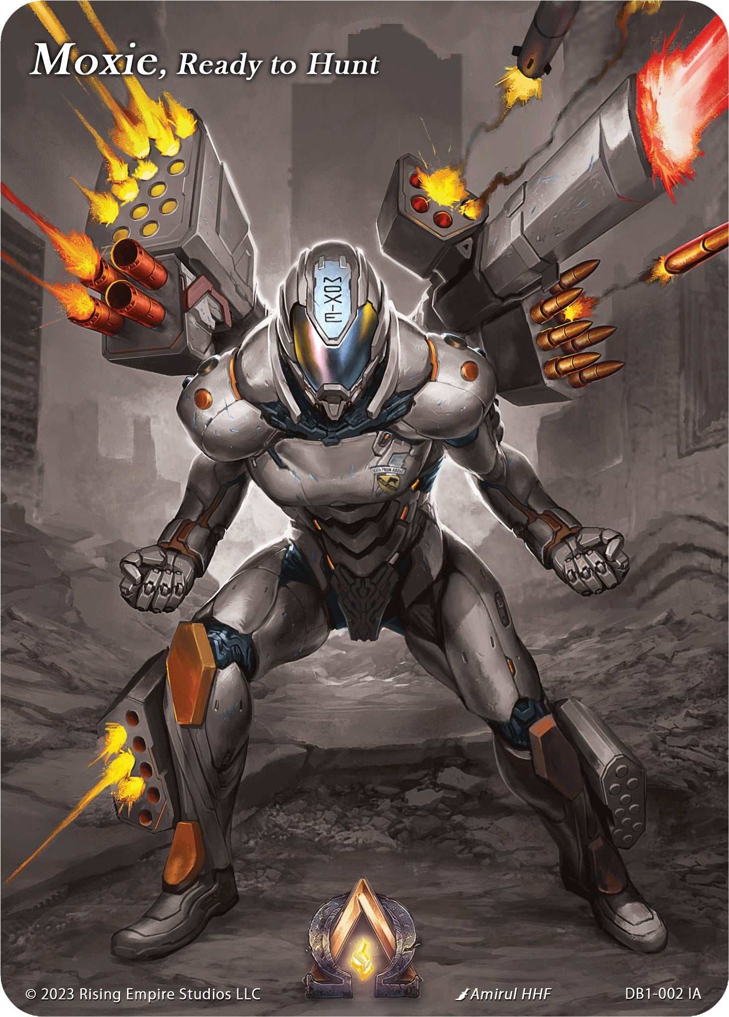 Moxie Ready to Hunt (Iconic Art) (1002) [DB1] - Alpha Clash Single