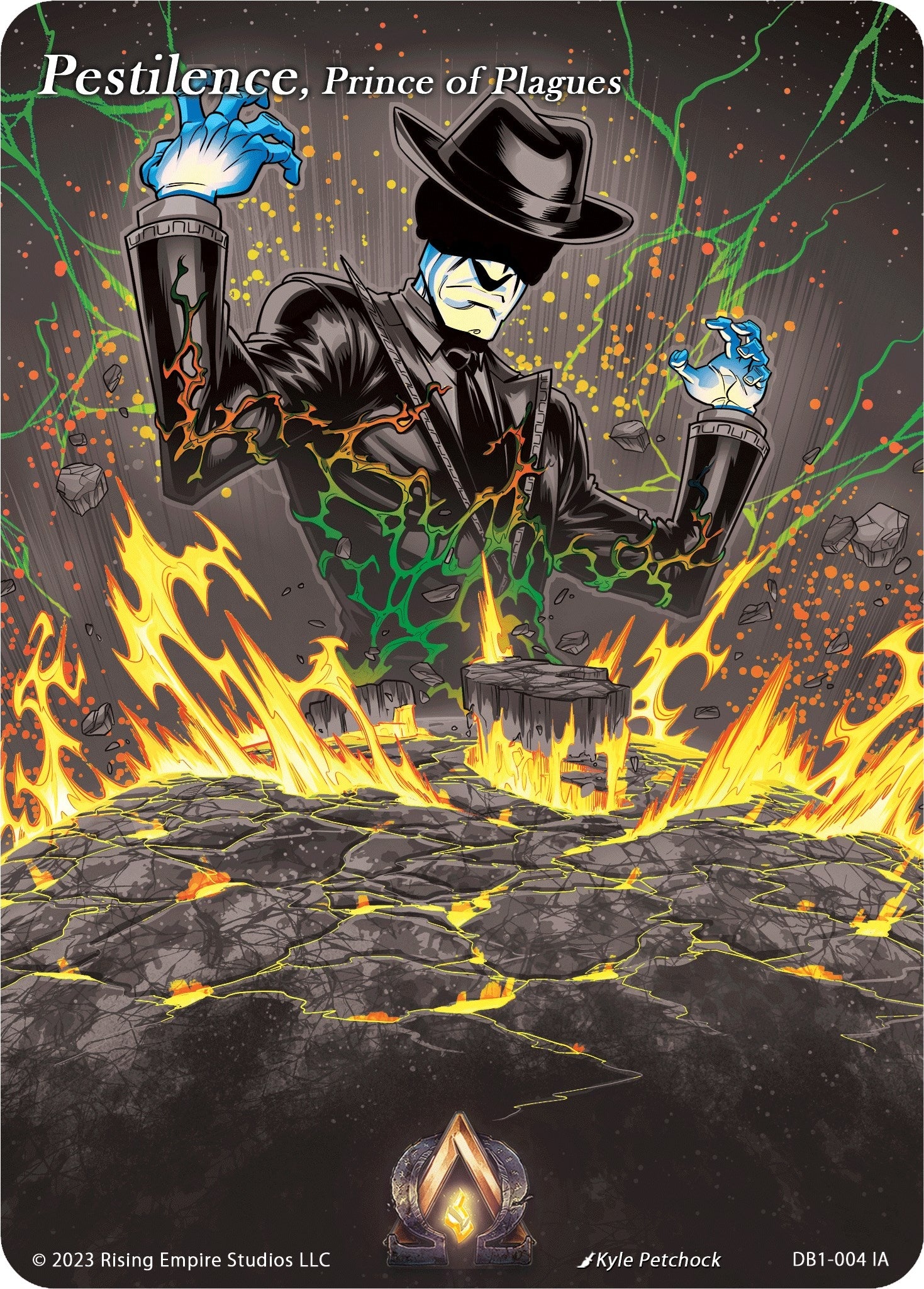 Pestilence Prince of Plagues (Iconic Art) (1004) [DB1] - Alpha Clash Single