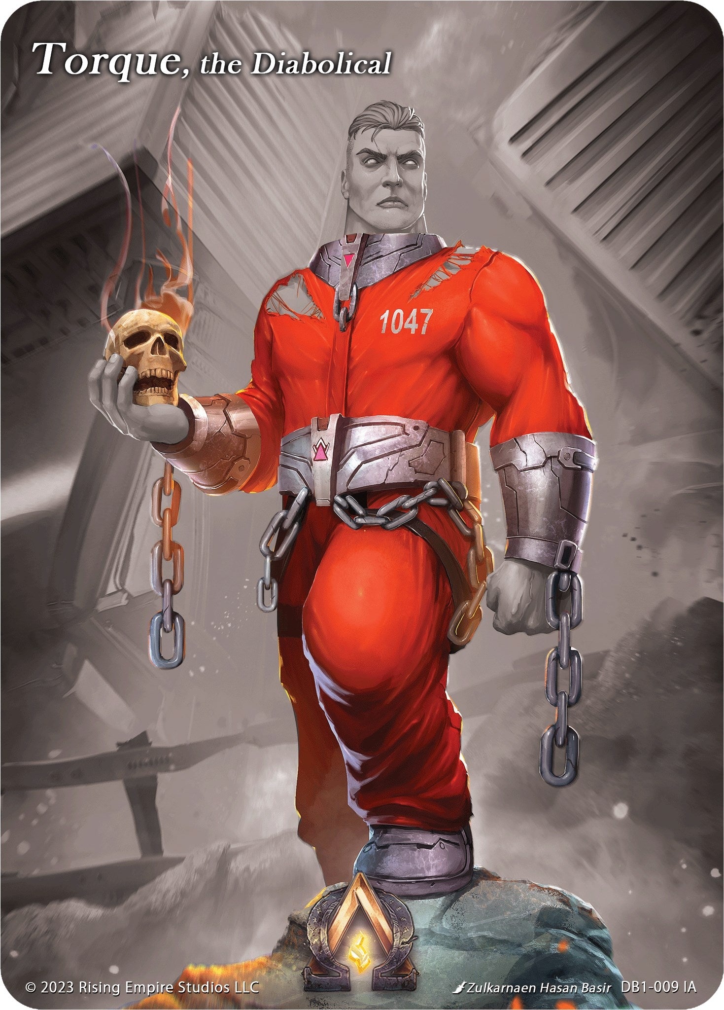 Torque the Diabolical (Iconic Art) (1009) [DB1] - Alpha Clash Single