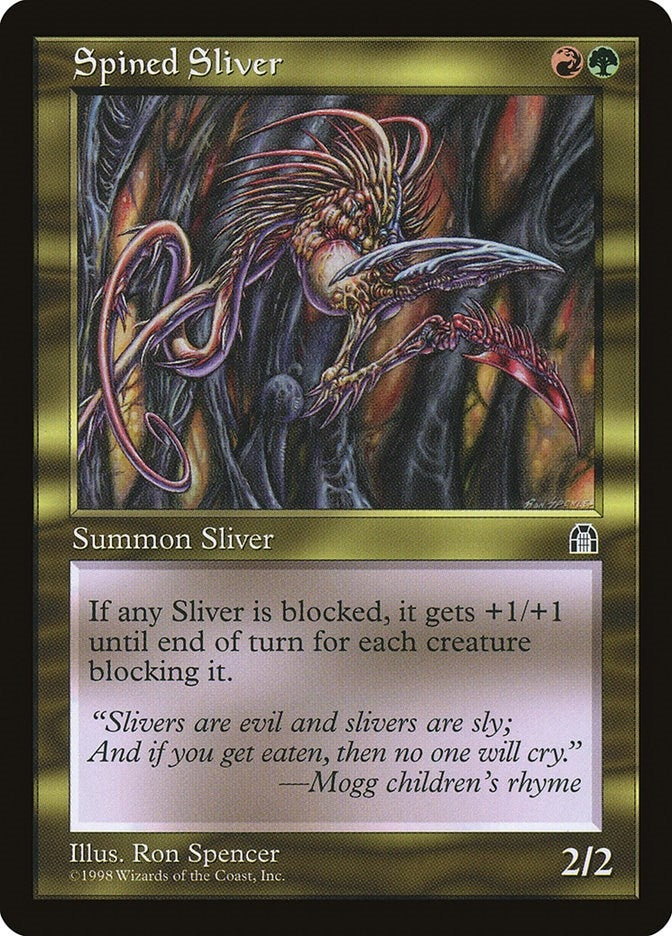 Spined Sliver [STH] - MTG Single