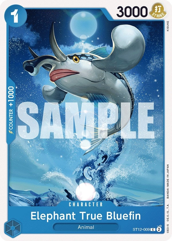 Elephant True Bluefin (12009) (ST-12) - One Piece Card Game Single