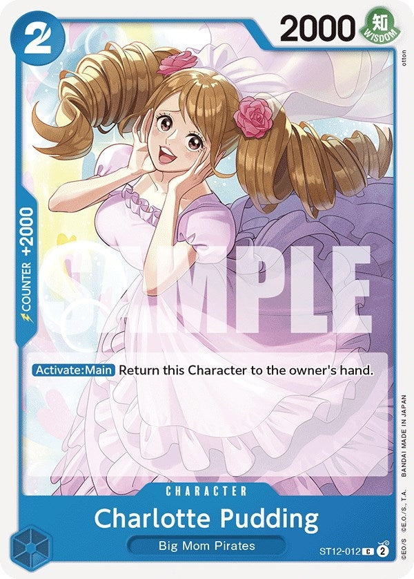 Charlotte Pudding (12012) (ST-12) - One Piece Card Game Single