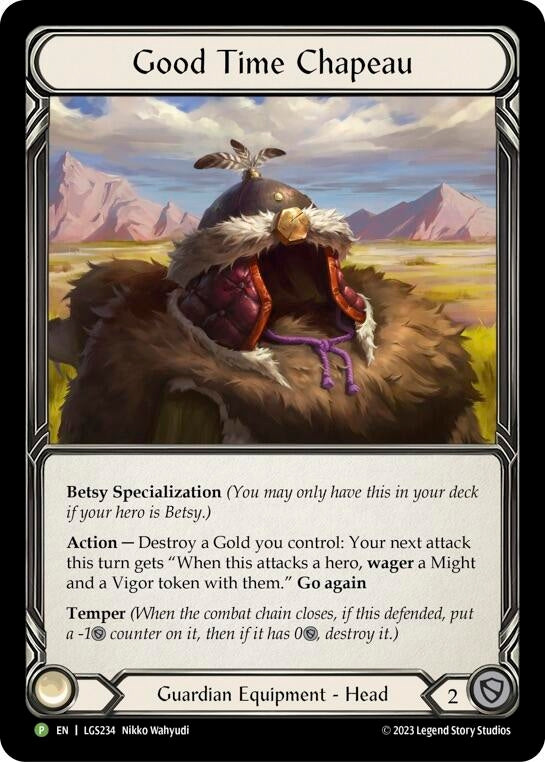 Good Time Chapeau - LGS234 (234) [PR] - Flesh and Blood TCG Single