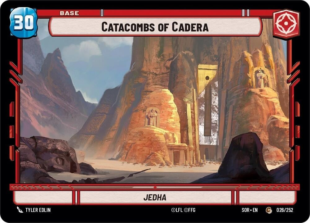Catacombs of Cadera // Shield (26) (SOR) - Star Wars: Unlimited Single