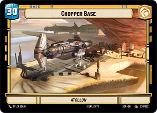 Chopper Base // Shield (30) (SOR) - Star Wars: Unlimited Single