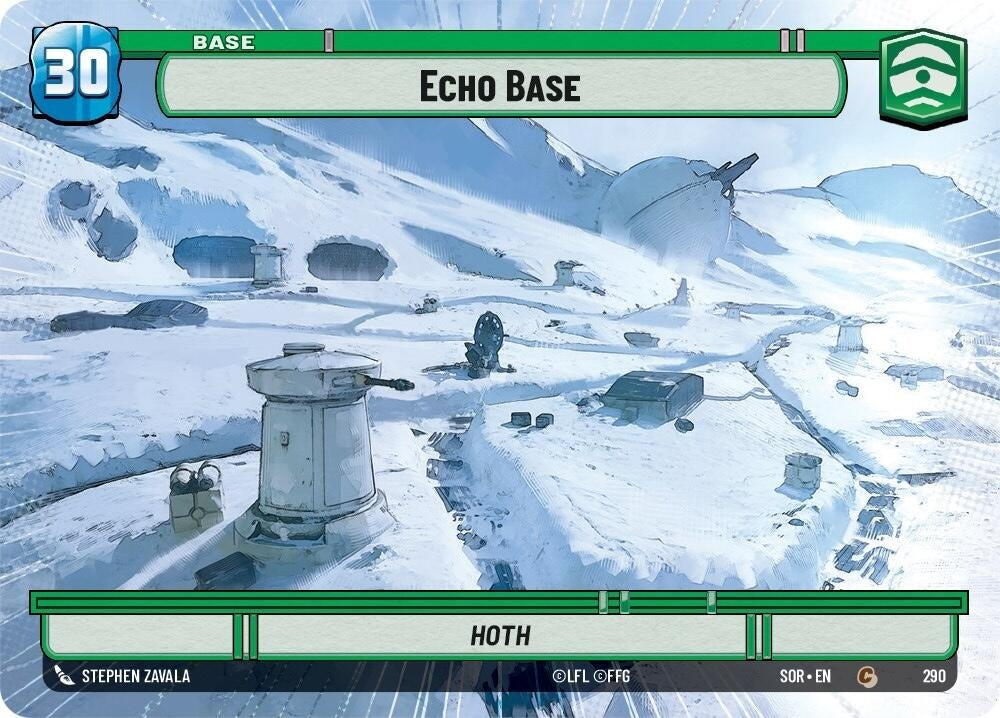 Echo Base // Experience (Hyperspace) (290) (SOR) - Star Wars: Unlimited Single
