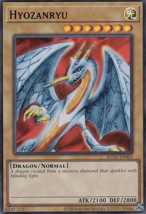 Hyozanryu (1005) (KC01) - YuGiOh Single