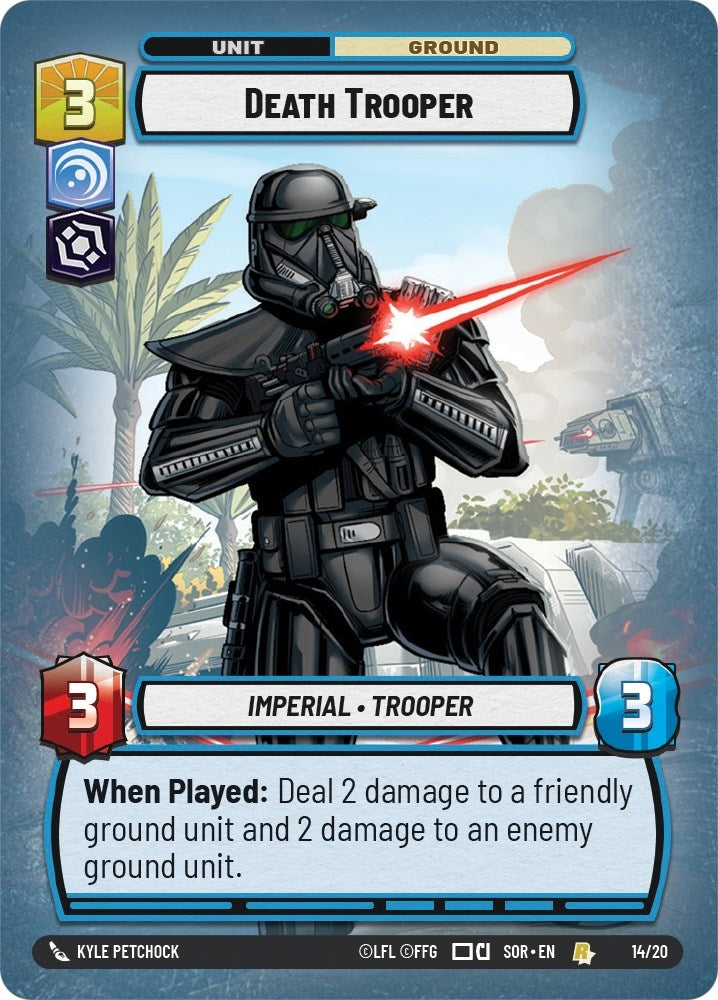Death Trooper (14) (SOR-WPP) - Star Wars: Unlimited Single