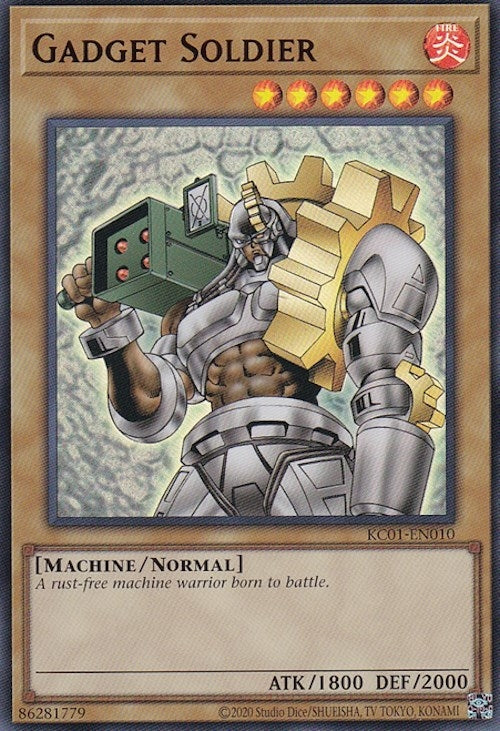 Gadget Soldier (1010) (KC01) - YuGiOh Single