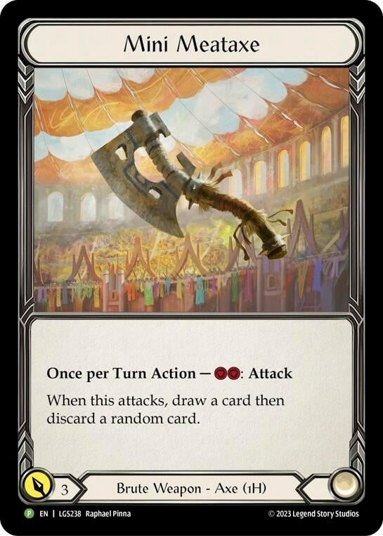 Mini Meataxe - LGS238 (238) [PR] - Flesh and Blood TCG Single