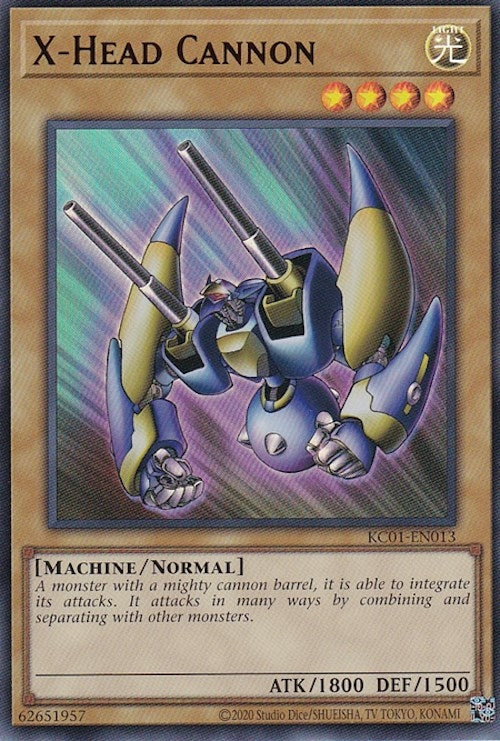 X-Head Cannon (Japanese Artwork) (1013) (KC01) - YuGiOh Single