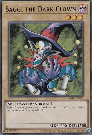 Saggi the Dark Clown (1021) (KC01) - YuGiOh Single