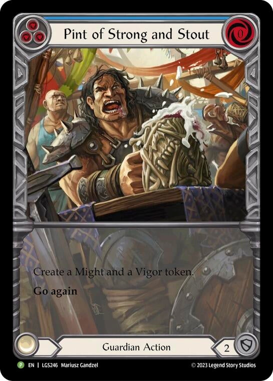 Pint of Strong and Stout - LGS246 (246) [PR] - Flesh and Blood TCG Single