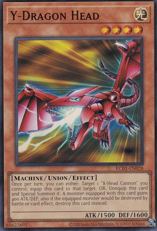 Y-Dragon Head (1028) (KC01) - YuGiOh Single
