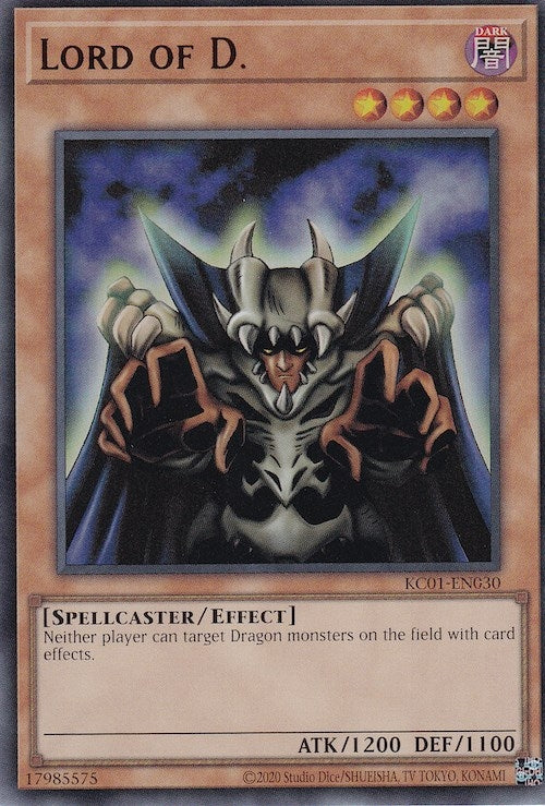 Lord of D. (1030) (KC01) - YuGiOh Single