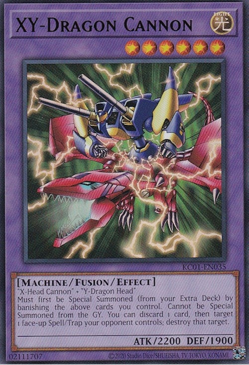 XY-Dragon Cannon (Japanese Artwork) (1035) (KC01) - YuGiOh Single