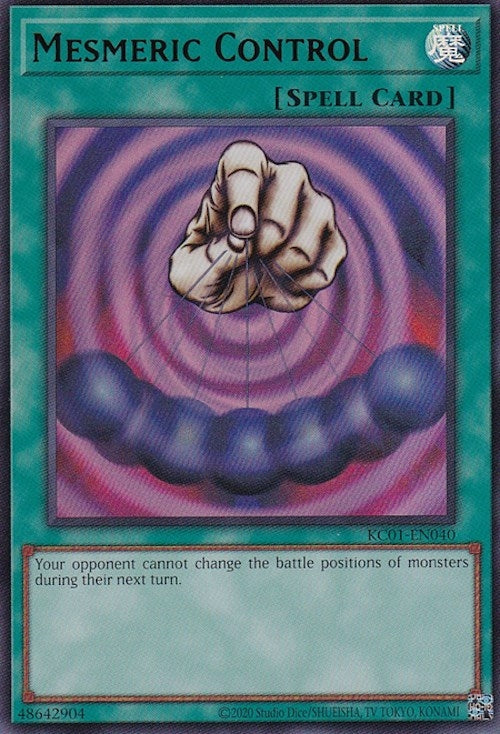 Mesmeric Control (1040) (KC01) - YuGiOh Single