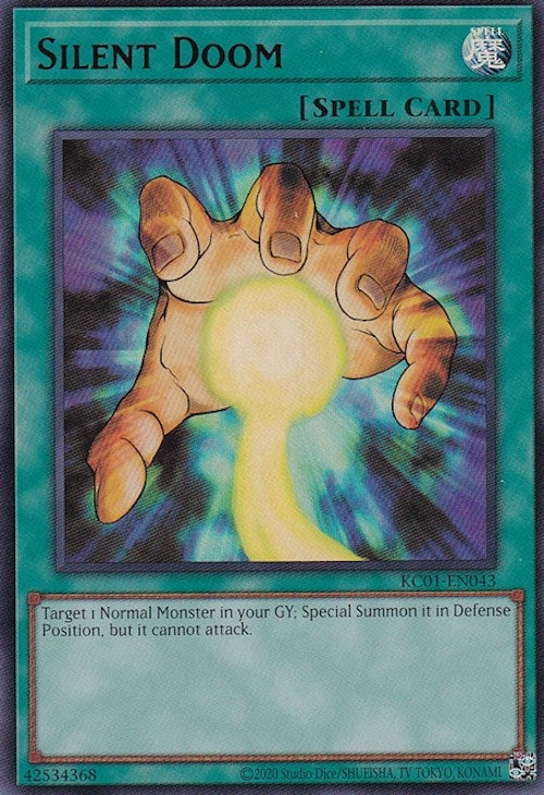 Silent Doom (1043) (KC01) - YuGiOh Single