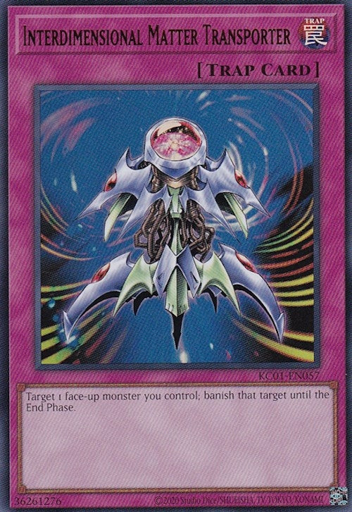 Interdimensional Matter Transporter (1057) (KC01) - YuGiOh Single