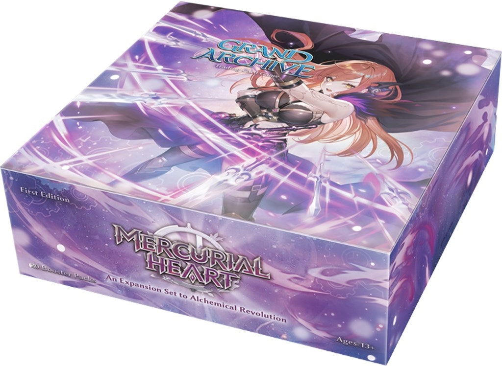 Image for Mercurial Heart 1st Edition Booster Box - Grand Archive TCG