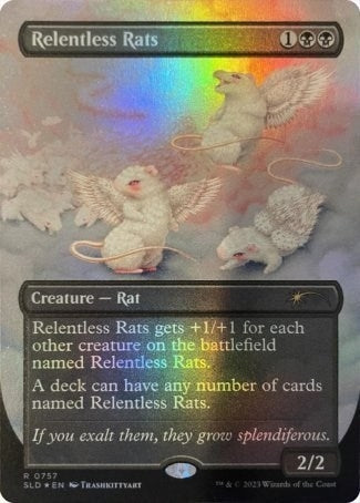 Relentless Rats (757) (757) [SLD] - MTG Single