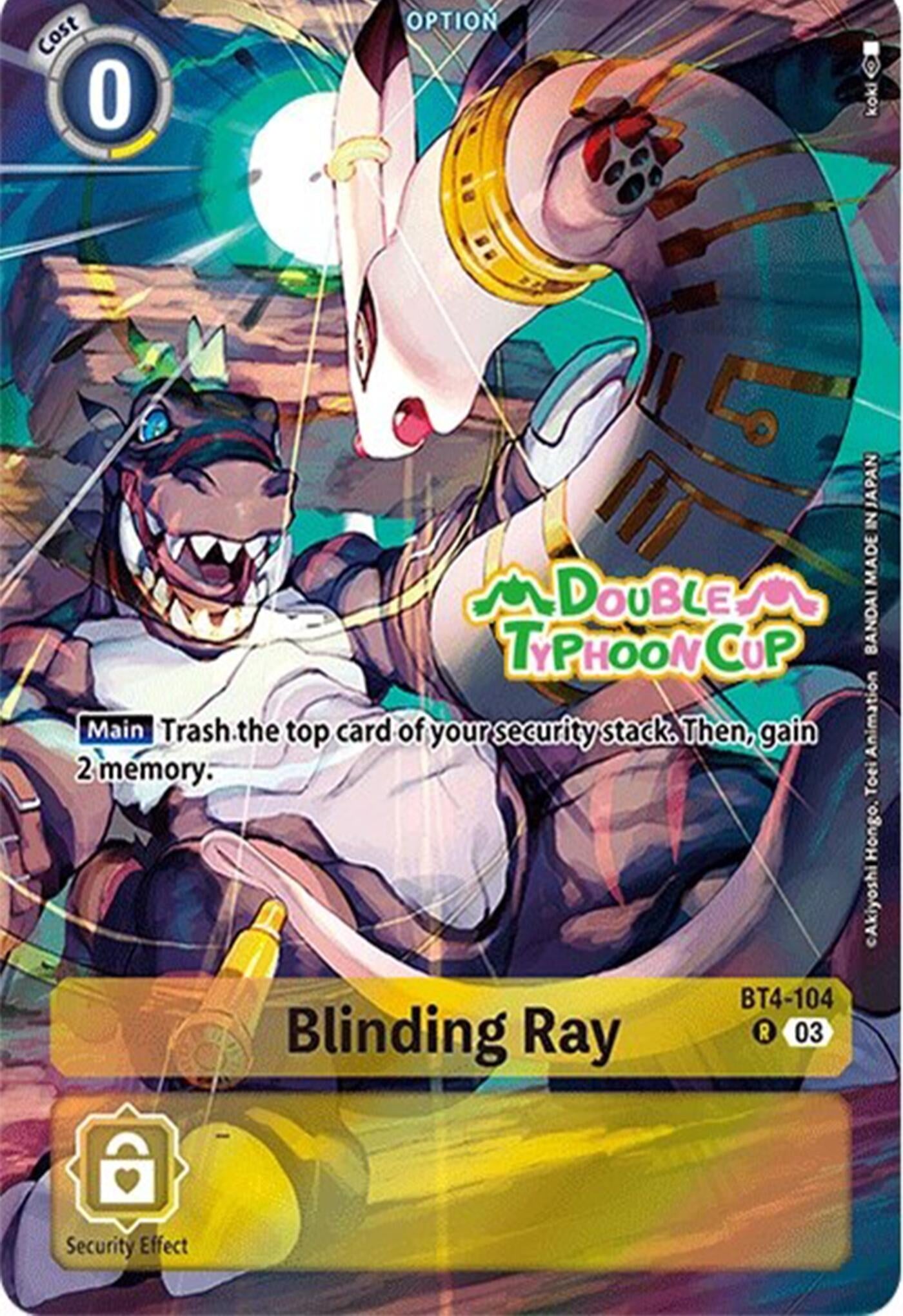 Blinding Ray (Bonus Pack) (4104) [ST17_PR] - Digimon Card Game Single