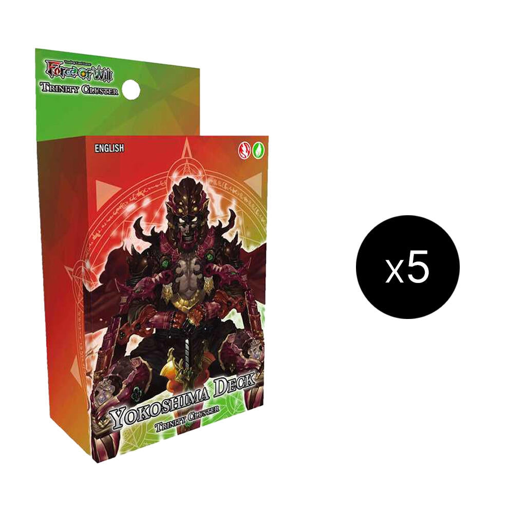 Trinity Cluster Starter Deck: Yokoshima Deck Display [TSD2] - Force of Will Sealed